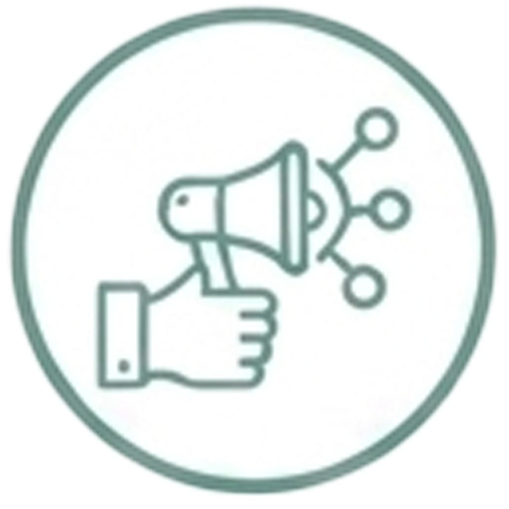 social media marketing tab icon